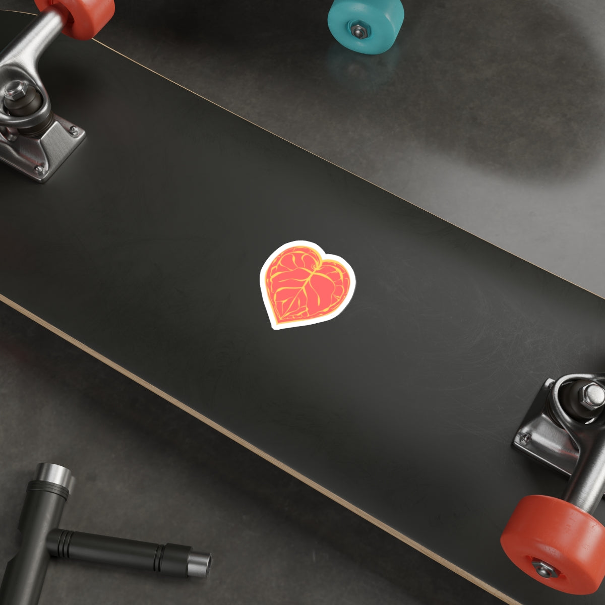 Sunbeam Heartleaf Die-Cut Sticker - Stick This Sticker Co LLC