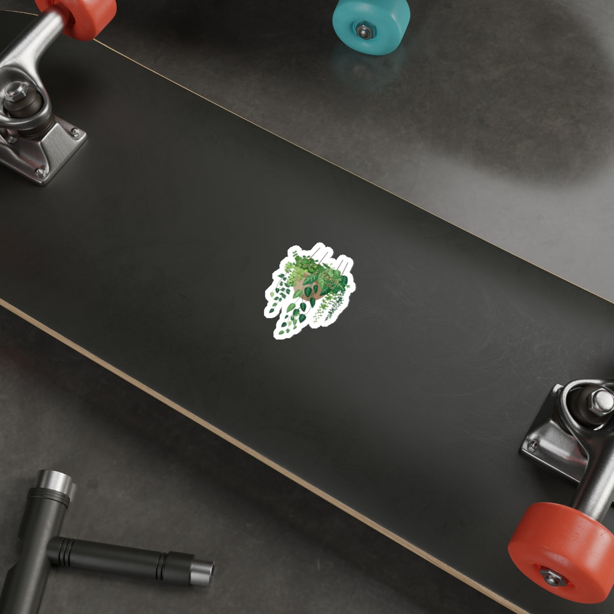 Let's Hang Plant Die-Cut Stickers - Perfect for Home Decor & Gifts - Stick This Sticker Co LLC