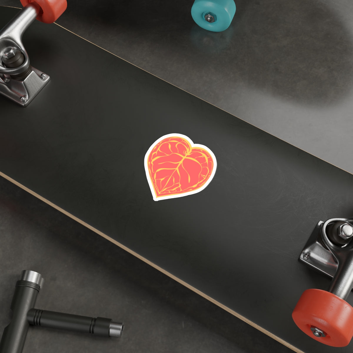 Sunbeam Heartleaf Die-Cut Sticker - Stick This Sticker Co LLC