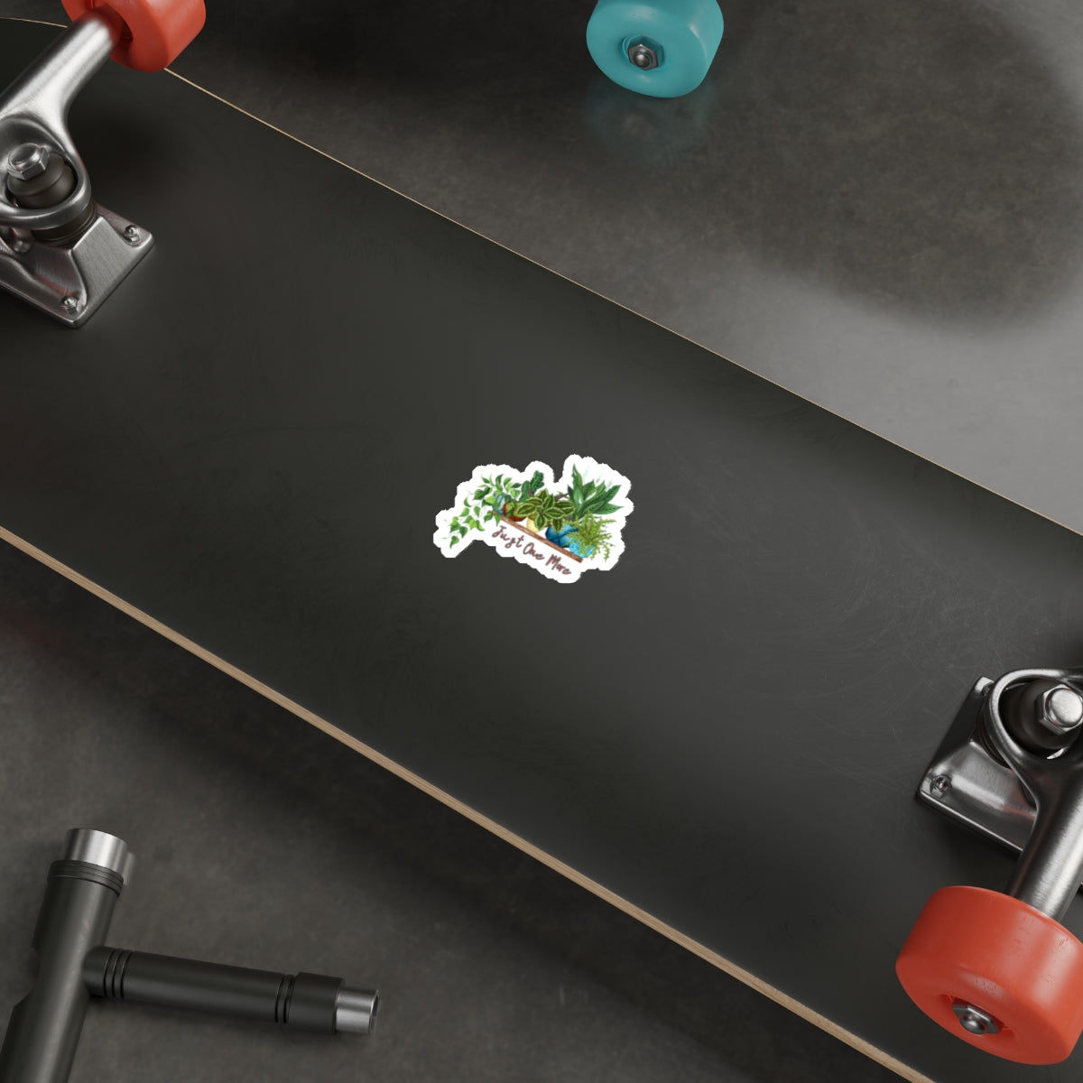 Just One More Die-Cut Plant Stickers - Perfect for Home Decor & Gifting! - Stick This Sticker Co LLC
