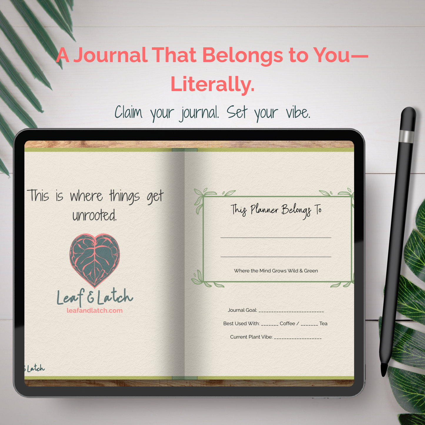 The Shelf Life Journal - Stick This Sticker Co LLC
