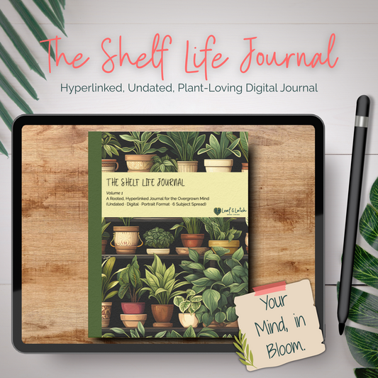 The Shelf Life Journal - Stick This Sticker Co LLC