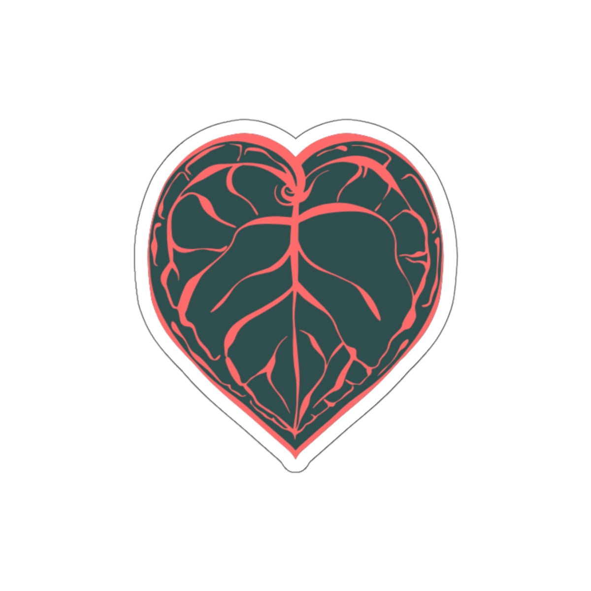 Alocasia After Dark Die-Cut Stickers - Nature Inspired Décor for Laptops and Water Bottles - Stick This Sticker Co LLC
