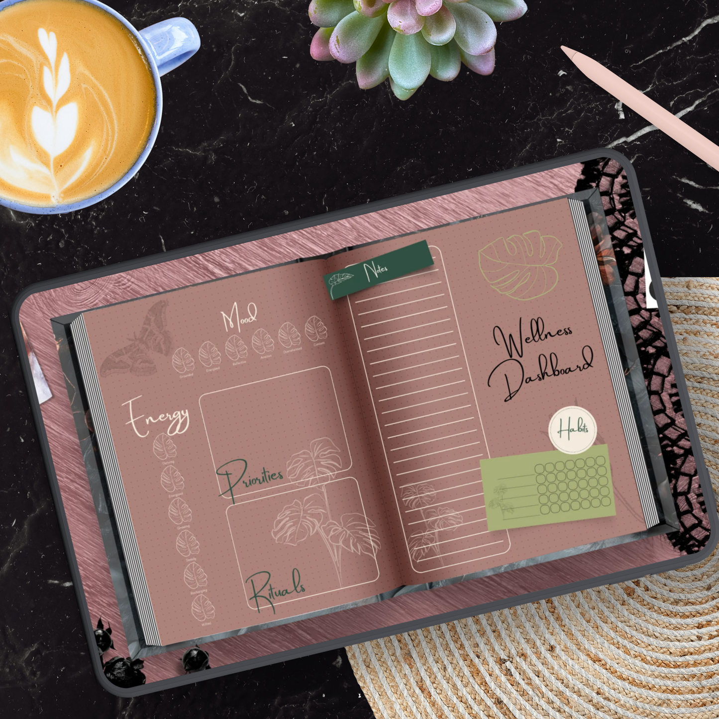 Tend & Track Digital Journal Toolkit Vol. 1 - Stick This Sticker Co LLC