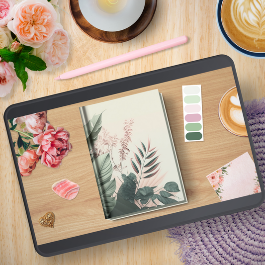 Gratitude Grove Petite Ritual Digital Journal | Hyperlinked Digital Gratitude Journal