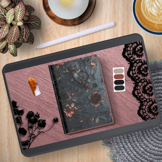 Shadow Garden – A Mental Unload Journal | Digital Brain Dump Journal for Overwhelmed Minds - Stick This Sticker Co LLC