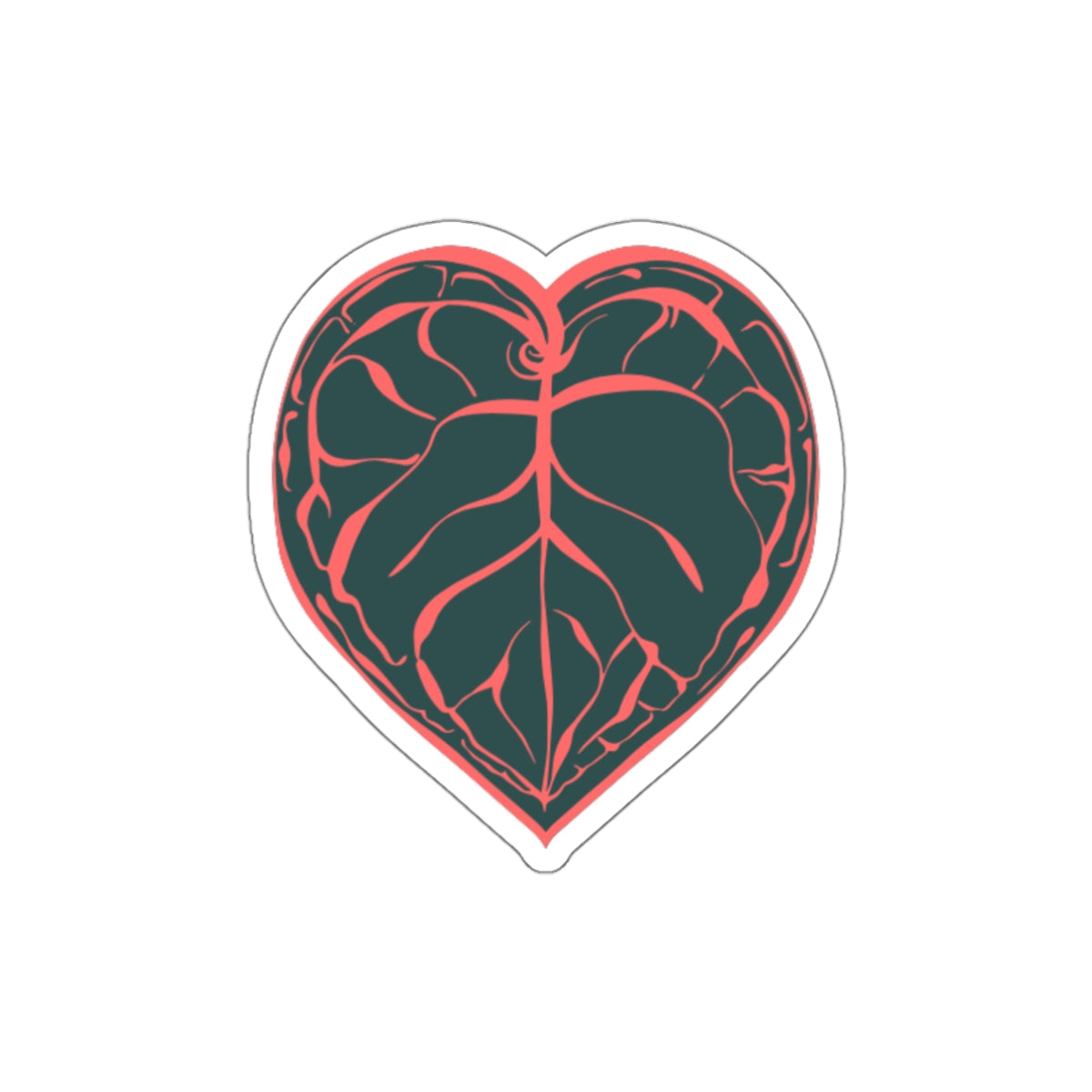 Alocasia After Dark Die-Cut Stickers - Nature Inspired Décor for Laptops and Water Bottles - Stick This Sticker Co LLC