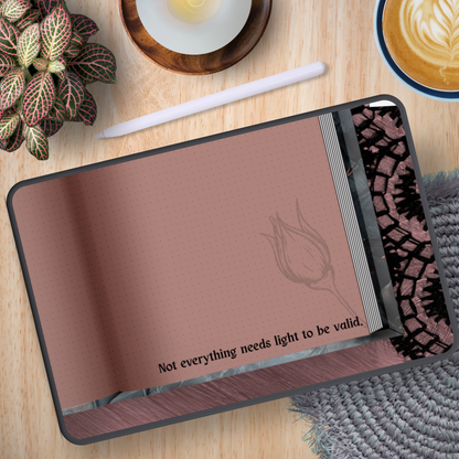 Shadow Garden – A Mental Unload Journal | Digital Brain Dump Journal for Overwhelmed Minds - Stick This Sticker Co LLC