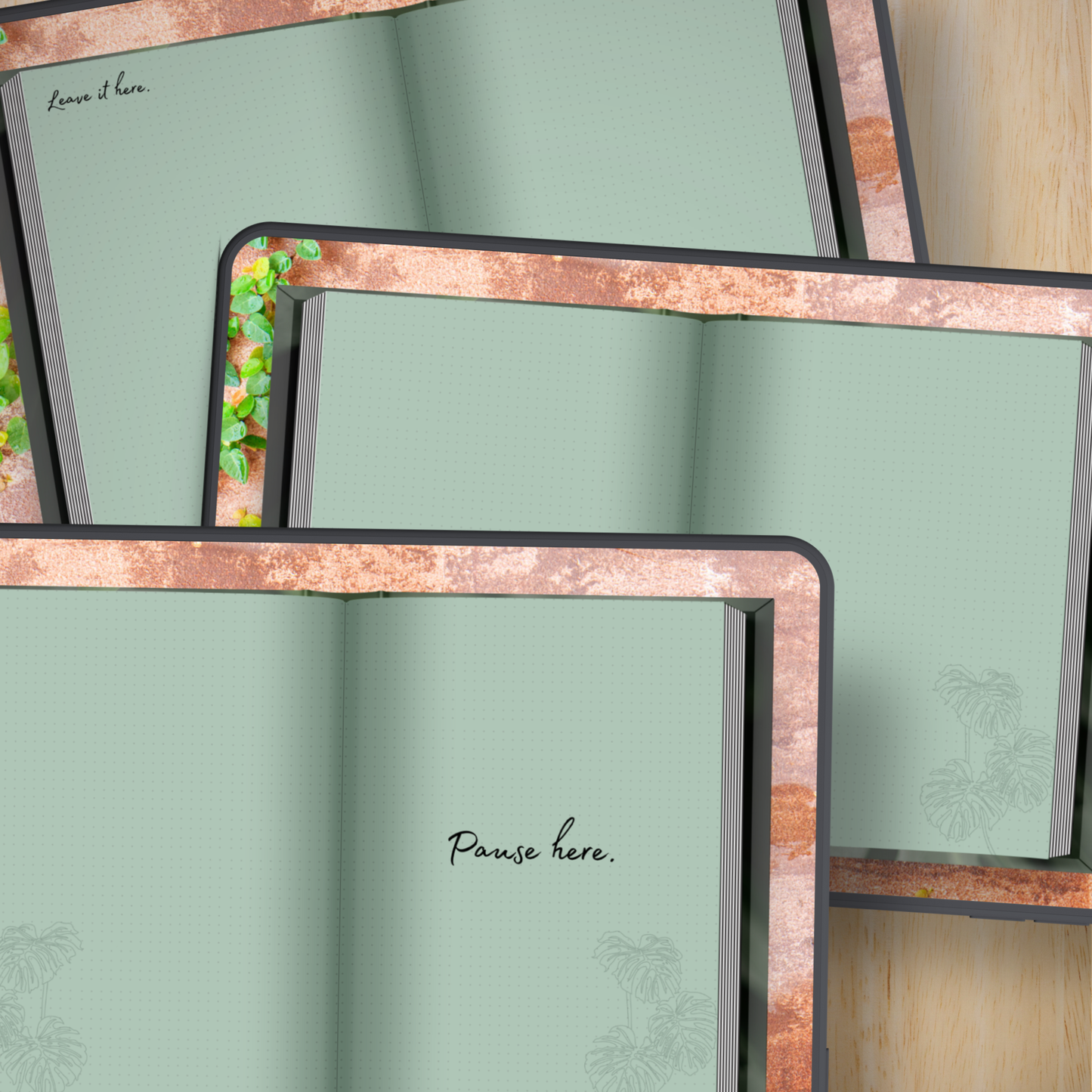 Foliage Dump – A Brain Unload Journal | Gentle Digital Journal for Mental Clarity & Emotional Release