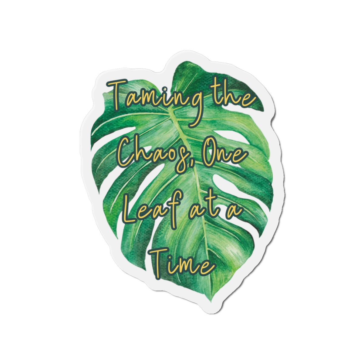 Taming the Chaos Die-Cut Magnets - Stick This Sticker Co LLC