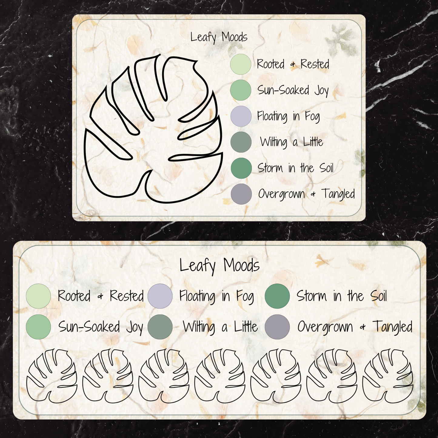Moodvine Tracker Digital Journal Stickers - Stick This Sticker Co LLC