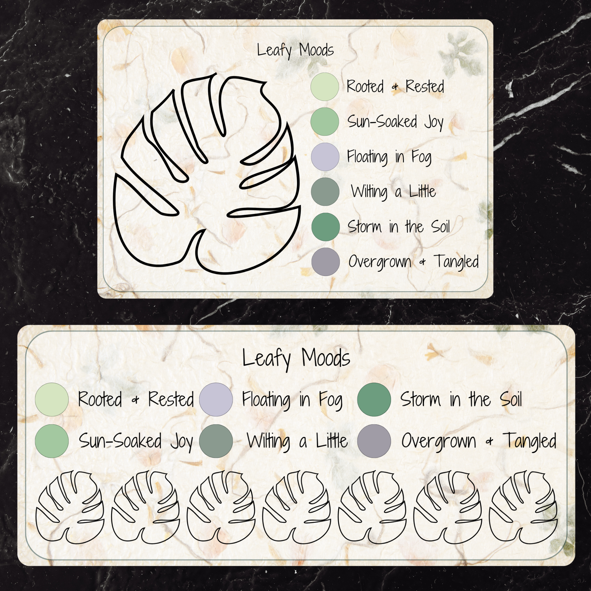 Moodvine Tracker Digital Journal Stickers - Stick This Sticker Co LLC