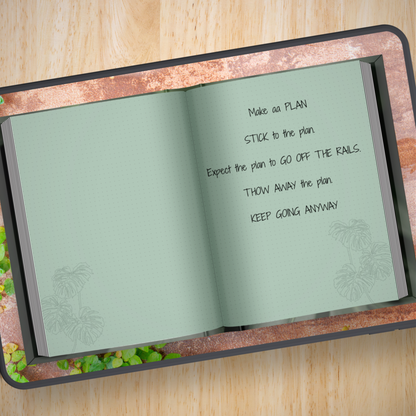 Foliage Dump – A Brain Unload Journal | Gentle Digital Journal for Mental Clarity & Emotional Release