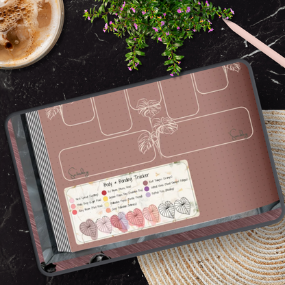 Moodvine Tracker Digital Journal Stickers - Stick This Sticker Co LLC