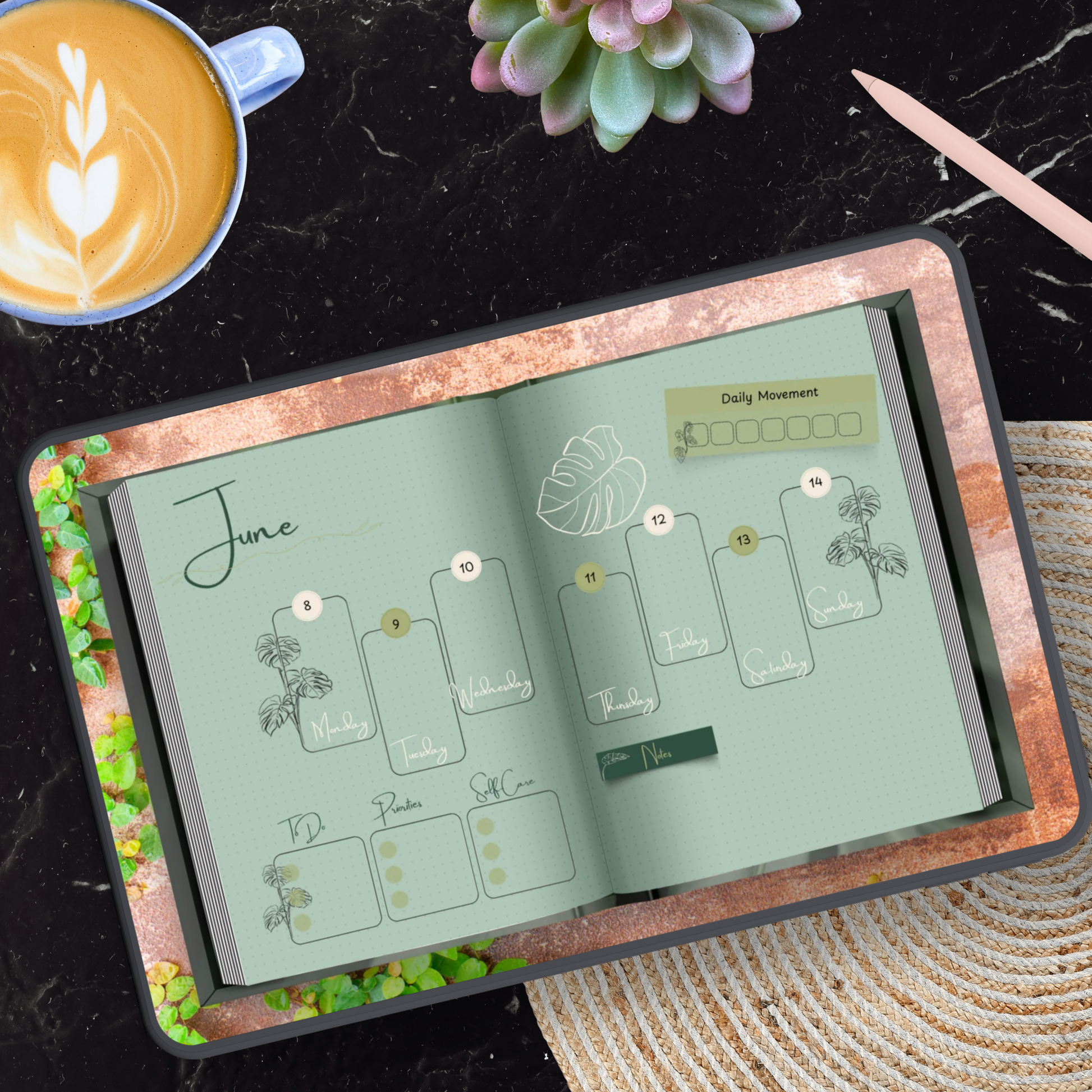 Tend & Track Digital Journal Toolkit Vol. 1 - Stick This Sticker Co LLC