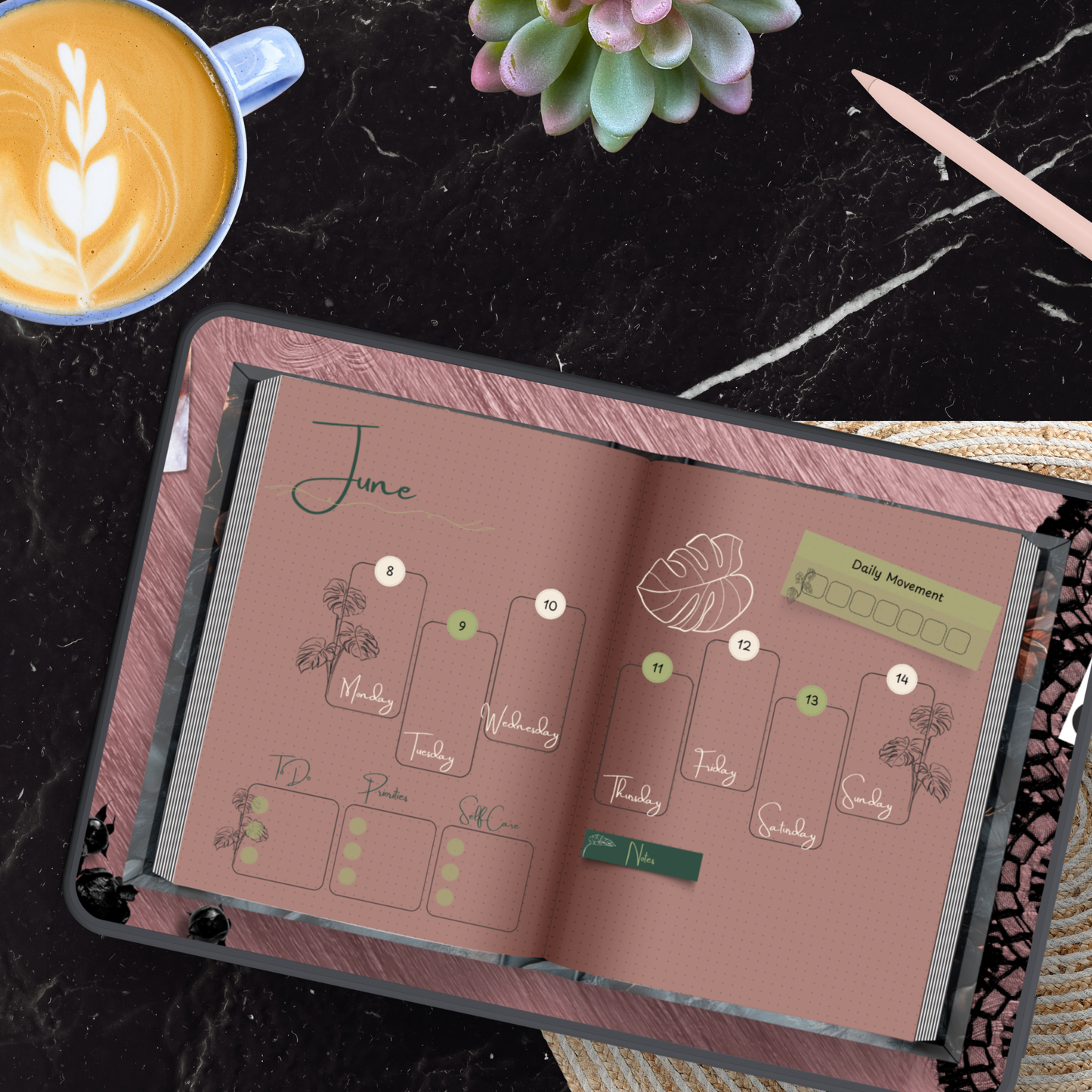 Tend & Track Digital Journal Toolkit Vol. 1 - Stick This Sticker Co LLC