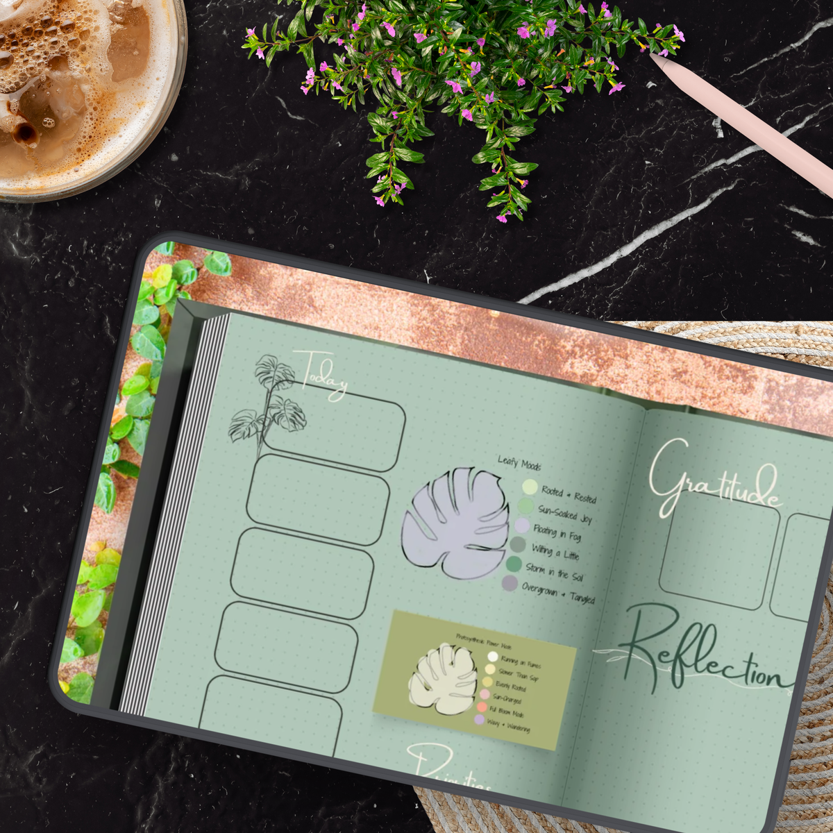 Moodvine Tracker Digital Journal Stickers - Stick This Sticker Co LLC