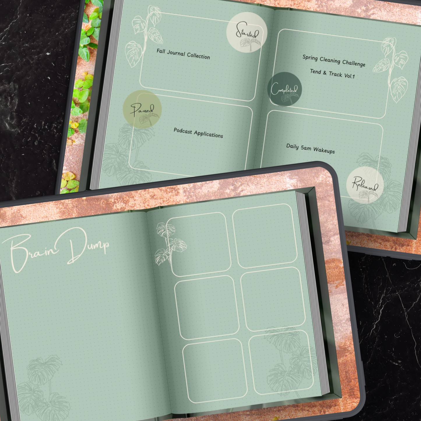 Tend & Track Digital Journal Toolkit Vol. 1 - Stick This Sticker Co LLC