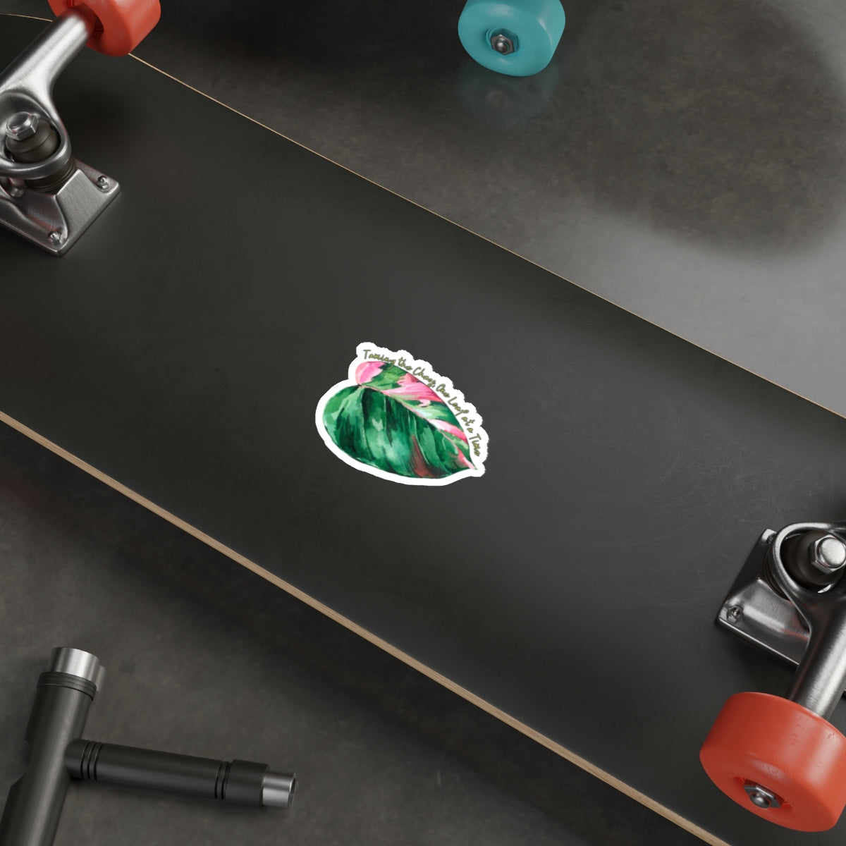 Taming the Chaos – Leaf Lounge Edition Die-Cut Stickers - Stick This Sticker Co LLC