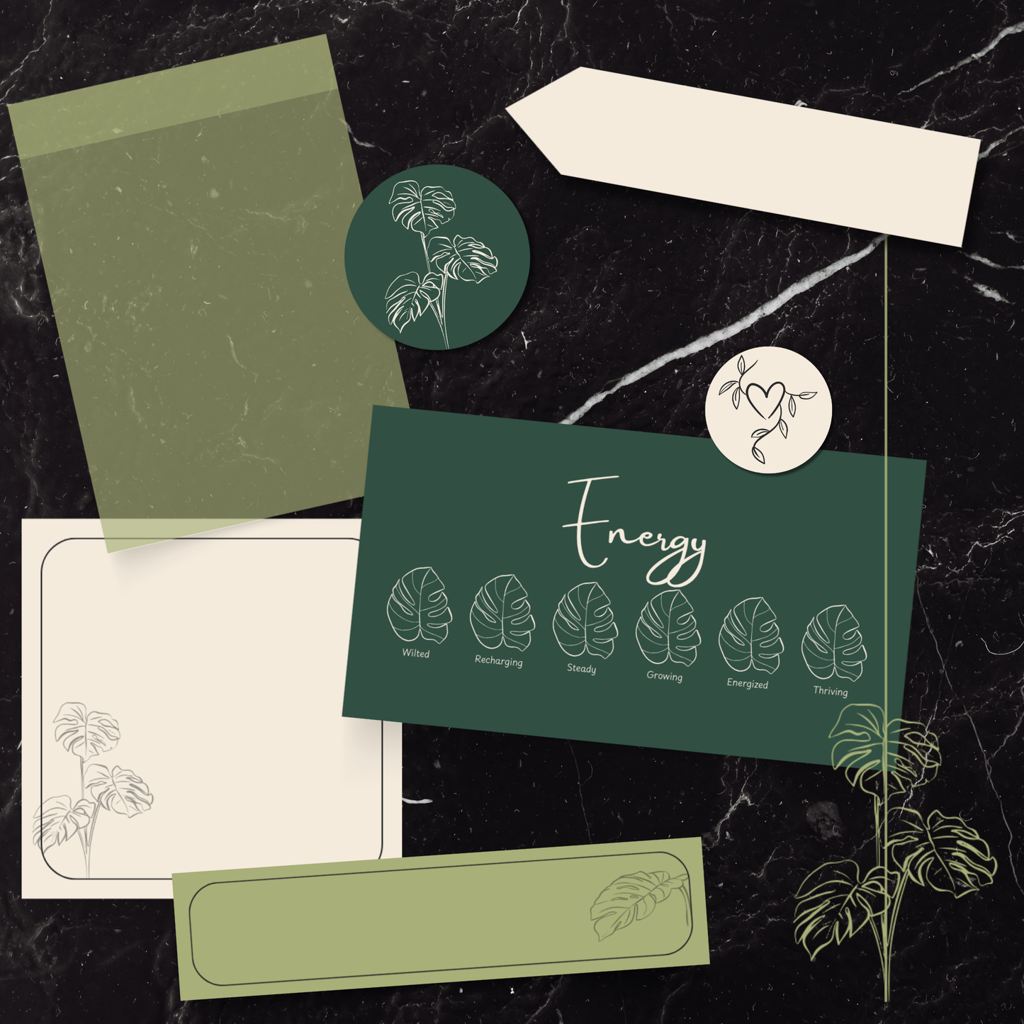 Tend & Track Digital Journal Toolkit Vol. 1 - Stick This Sticker Co LLC