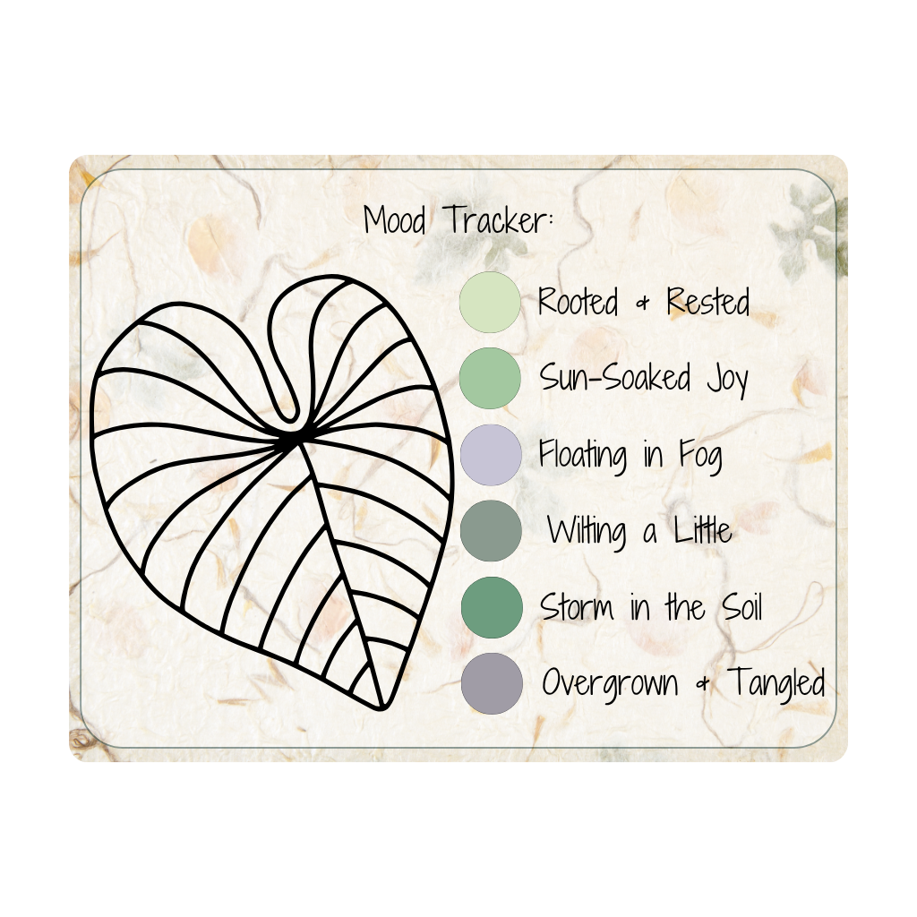 Moodvine Tracker Digital Journal Stickers - Stick This Sticker Co LLC